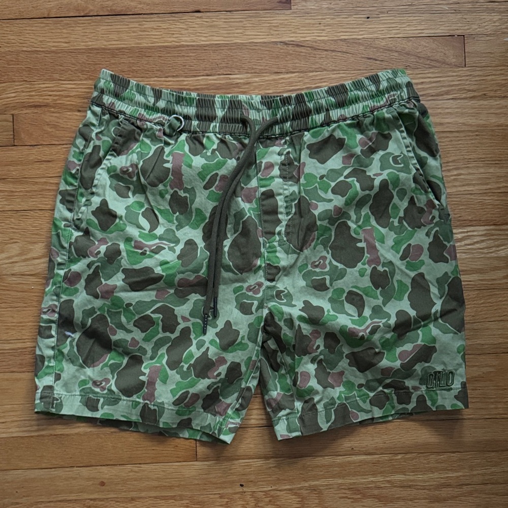Qilo Tactical Camouflage Green Shorts